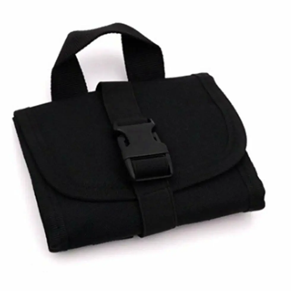 3 Hunting Tactical Multi-functional Tactics Molle Pouch Bag 14 Hole Airsoft Bandolier Bags Waist Bag 3 color For MINI Bullet - Цвет: 3