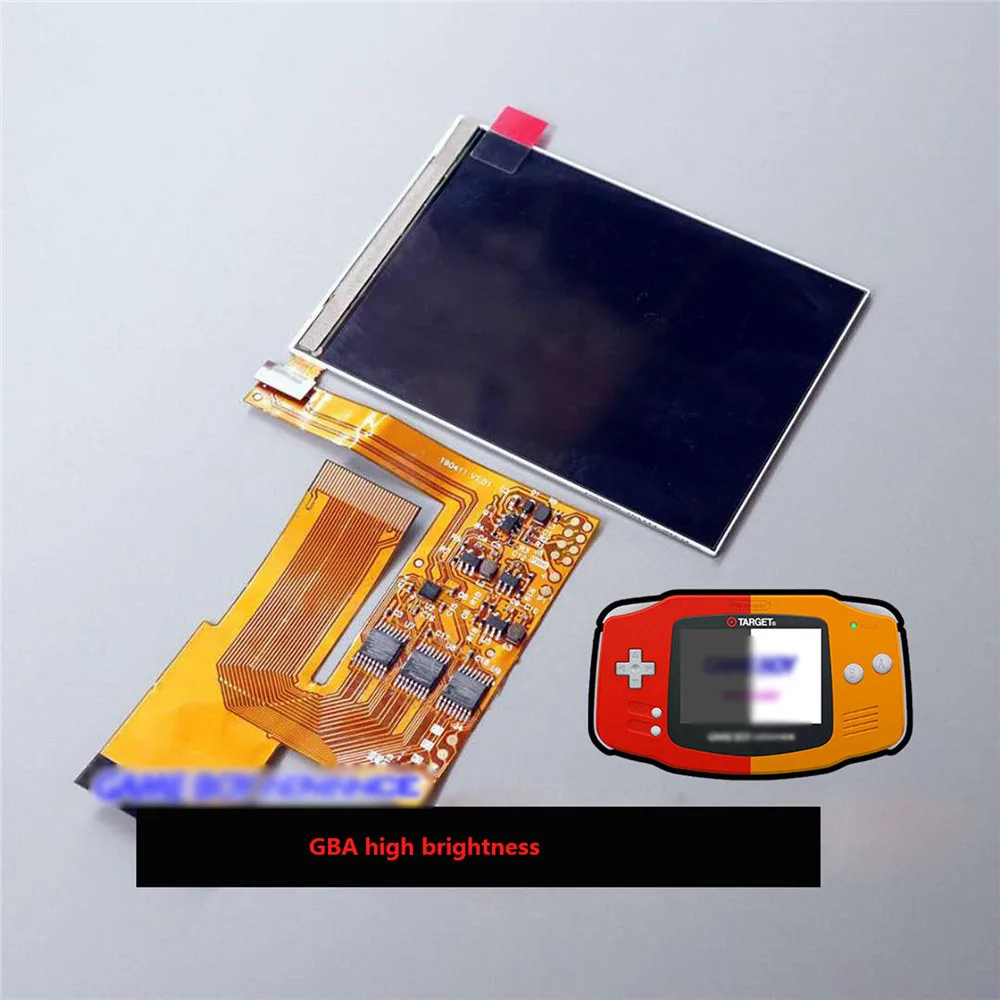 

10 Levels High Brightness IPS Backlight Backlit LCD for Nintend GBA Console