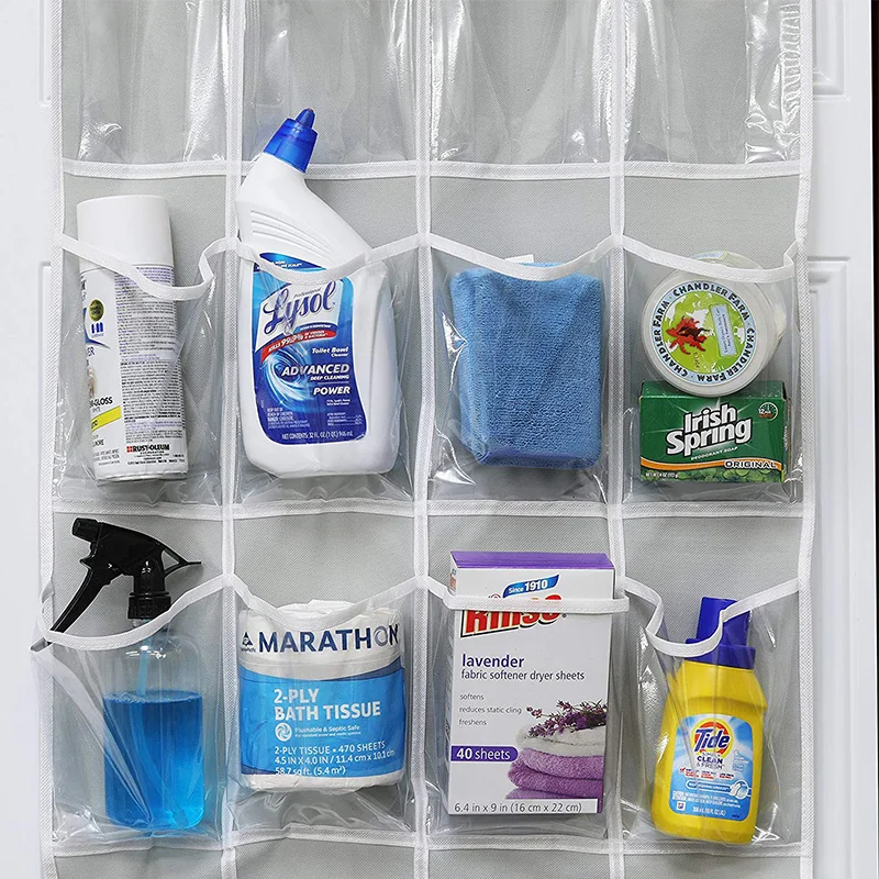 

Newest Useful 24 Pockets Over The Door Behind Shoe Organizer Rack Hanging Organizers Space Saver Rack Hanging Storage Hanger