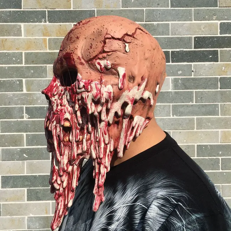 Горячая Распродажа страшная маска демона идеально подходит для карнавала и