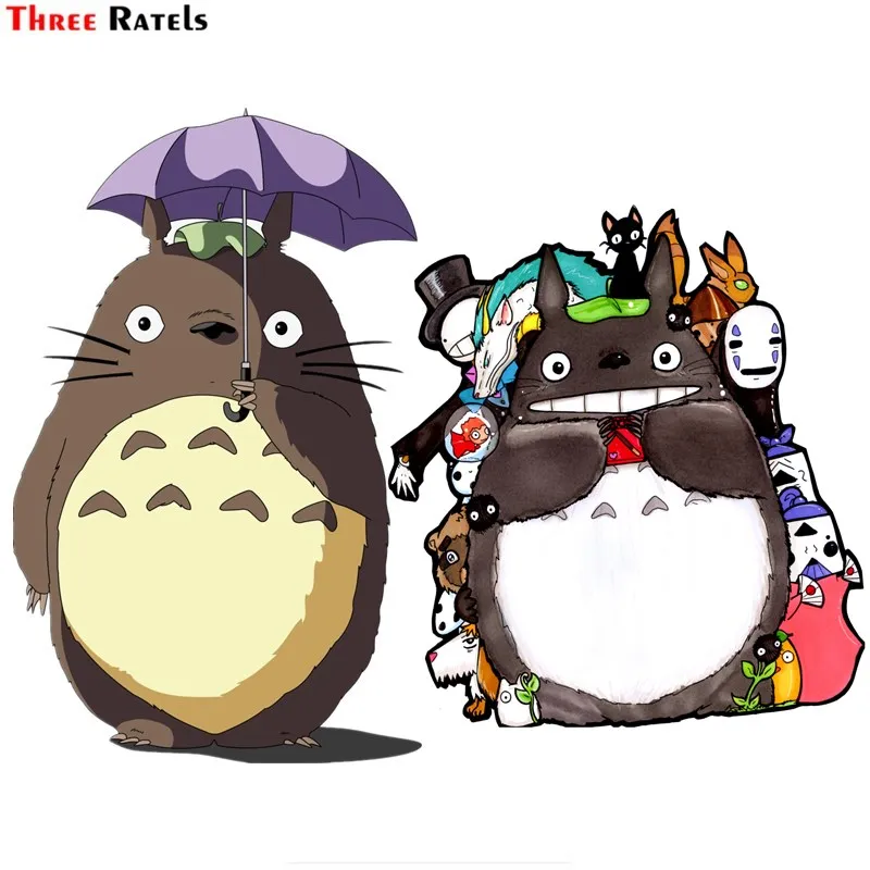 

Наклейка на лобовое стекло автомобиля Three Ratels FC817 Totoro
