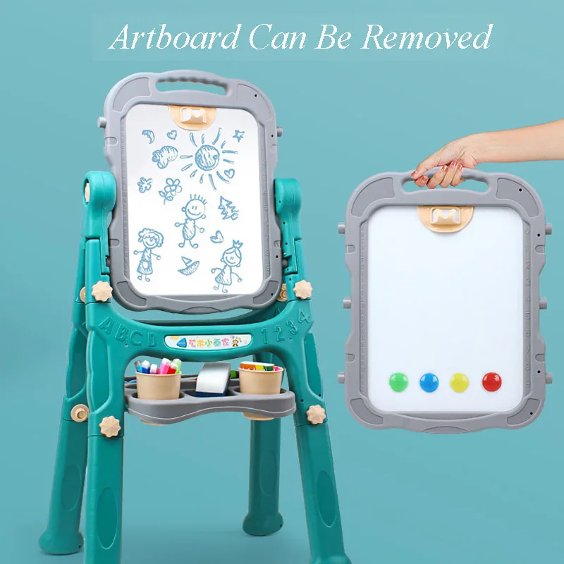 Детская доска для рисования babyinside магнитная двусторонняя письма детская