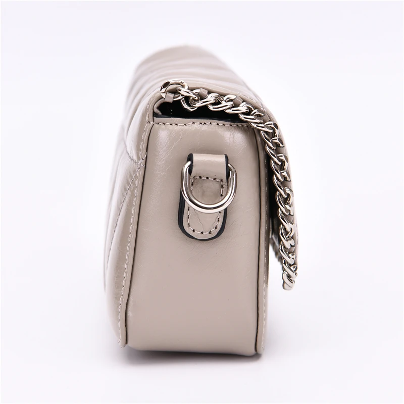 Женская сумка-Кроссбоди MAOMAOFUR роскошная сумка из 100% натуральной кожи с цепочкой