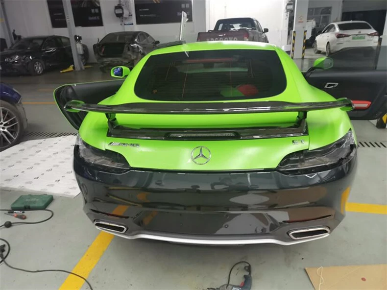 Спойлер из настоящего углеродного волокна для Mercedes Benz AMG GT GTC GTS GTR PRO 2019 2020 2021 2022