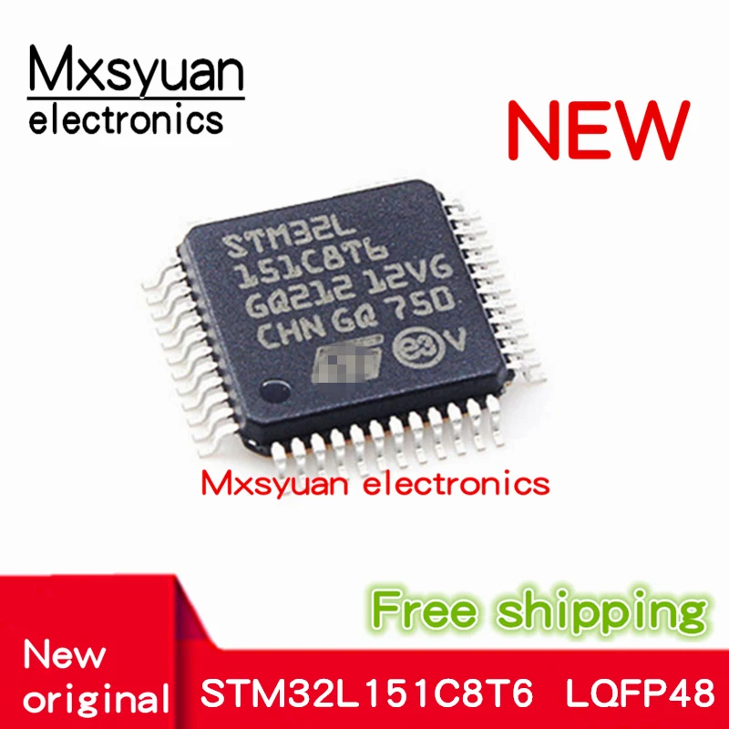 

5 шт. ~ 50 шт./лот STM32L151C8T6 STM32L 151C8T6 LQFP48 новый оригинальный
