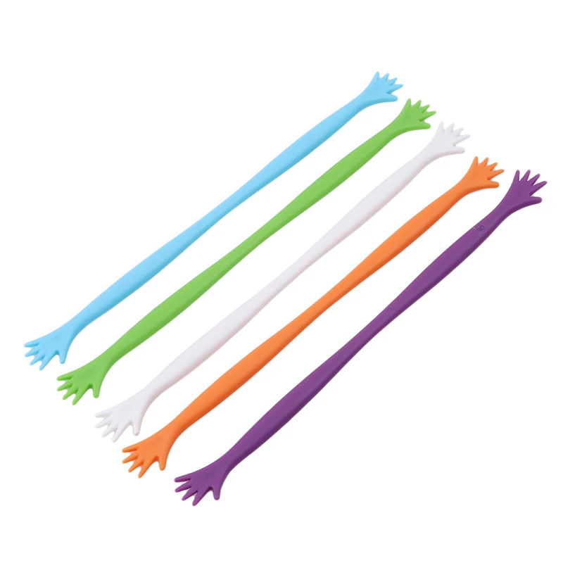 Новинка 5 цветов помогите мне мешалка для кофе и напитков трость перемешивания