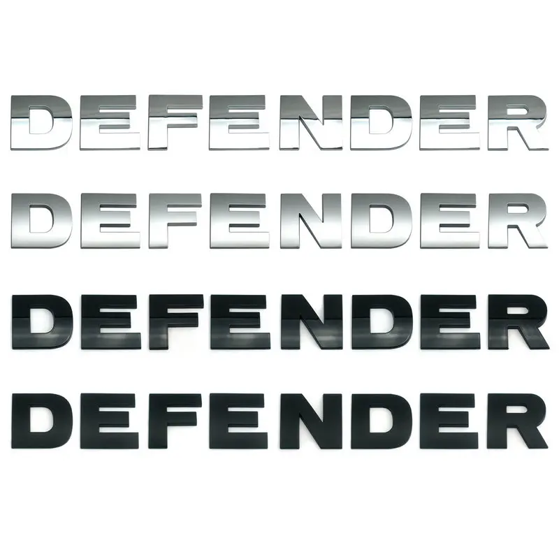 3d буквы капот автомобиля крышка капота эмблема для Ленд Ровер Range Rover велар (Land Sport