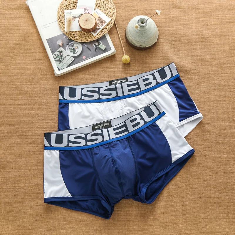 Брендовые мужские трусы-боксеры модные сексуальные с низкой талией комфортные