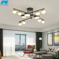 modern nordic style simple living room lamps creative personality dining room study bedroom household art chandeliers