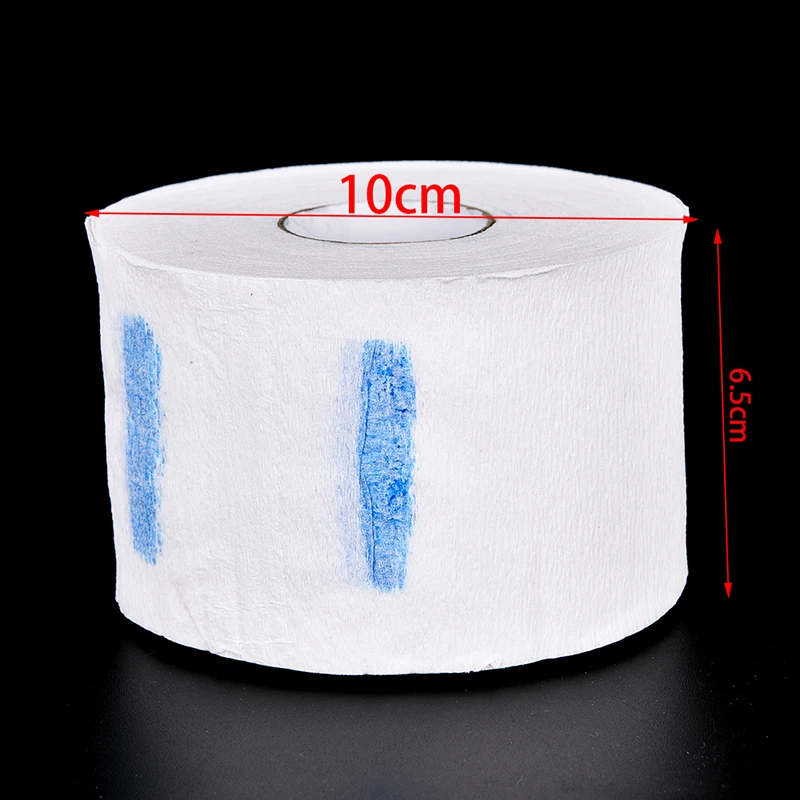 

1 Roll Neck Ruffle Roll Paper Hair Cutting Salon Disposable Hairdressing Collar High adhesion New Arrival