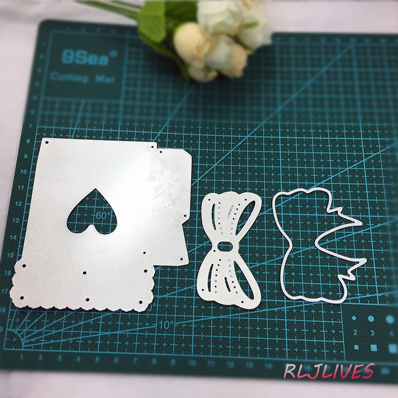 Мешочек для конфет металлические штампы трафареты рукоделия альбом