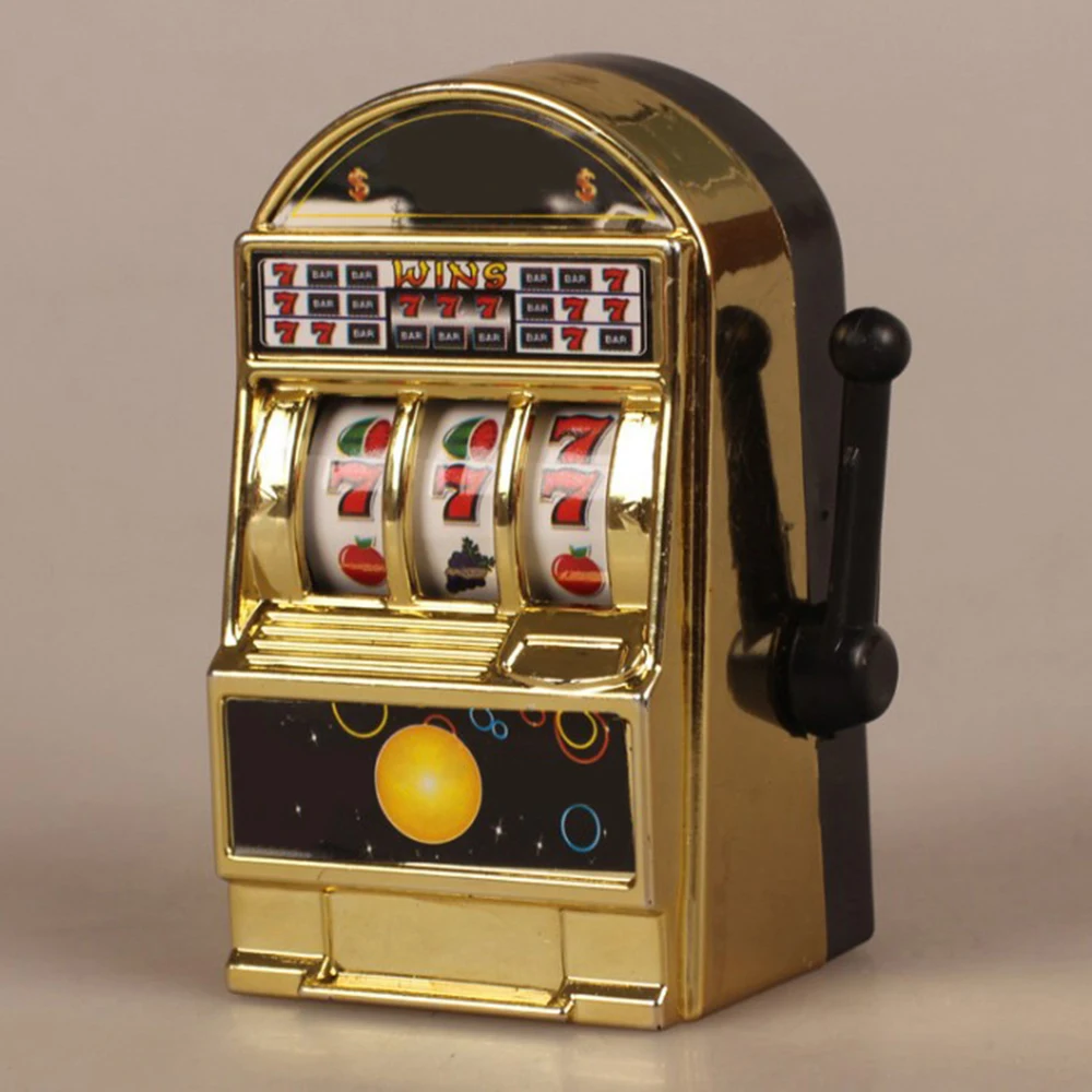 

Vintage Mini Small Slot Machine Toy For Kid Children
