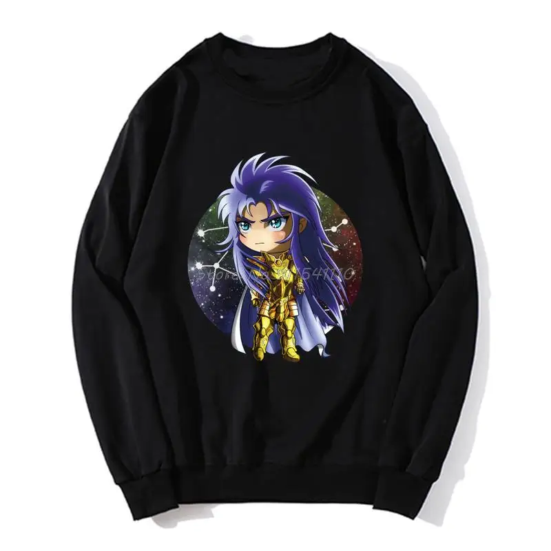 

Knights Of The Zodiac Manga Series Hoodie Chibi - Evil Gemini Saga Fashion Men Fleece Hoodies Sweater Sweatshirt Streetwear