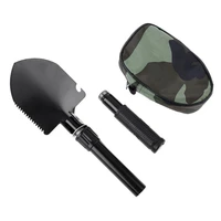 outdoor metal detector supporting tools gold finder shovel military folding shovel spade emergency garden campiing tool