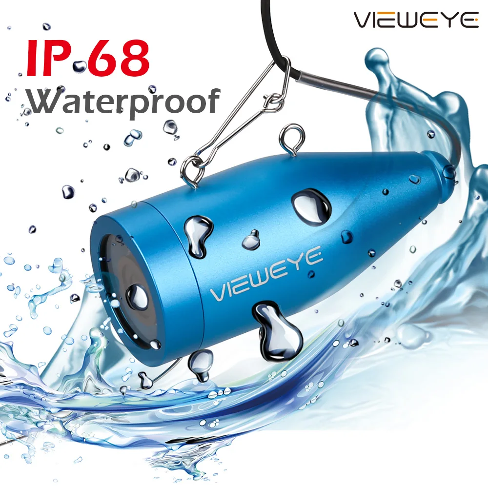ViewEye оригинальная подводная камера для подледной рыбалки комплект видео