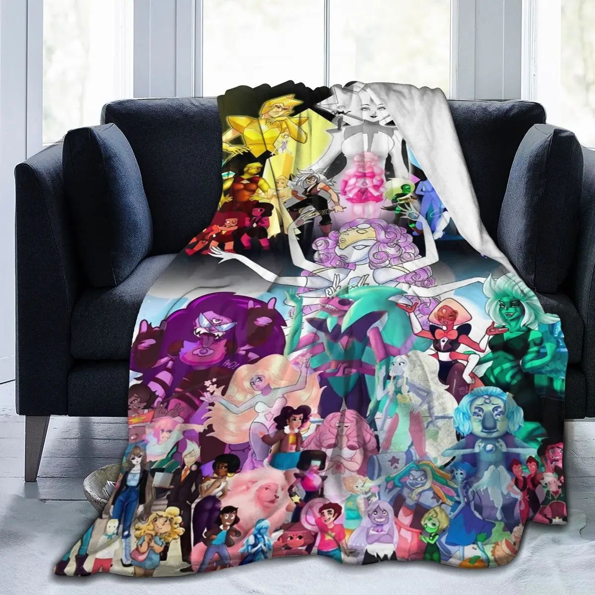

Ultra Soft Sofa Blanket Cover Blanket Cartoon Cartoon Bedding Flannel plied Sofa Bedroom Decor for Children and Adults 2511501