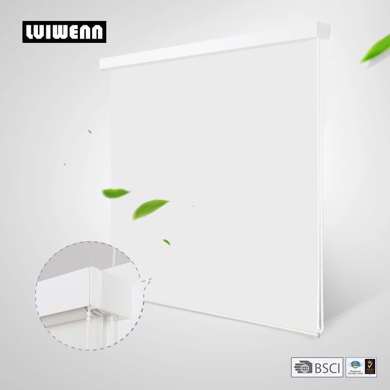 저렴한 LUIWENN 자외선 차단 롤러 블라인드, 사무실 및 가정 장식용 창 프레임 맞춤형 크기