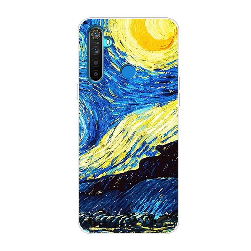 Силиконовый чехол для OPPO Realme 5 чехол милый Тигр мягкий ТПУ чехол для OPPO Realme Q задний Чехол Realme 5 Pro чехол для телефона s Capa