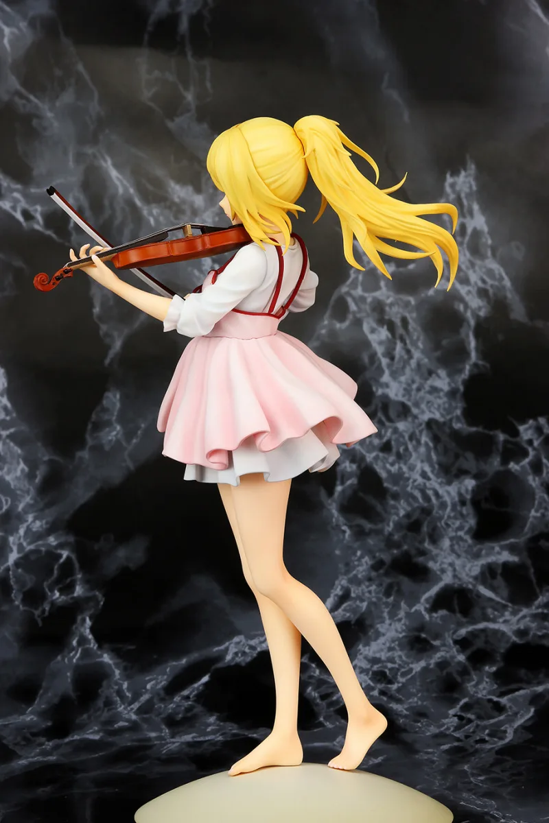 Кукла Kaori Miyazono из мультфильма Скрипка ПВХ 23 см упакованная в коробку японская