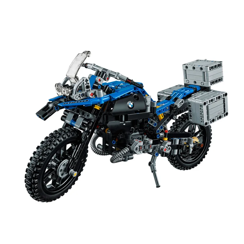 

Motorcycles Compatible With ing Technical 42063 Model Building Blocks 608 Pcs Bricks Boy Birthday Gift DIY Toys For Children