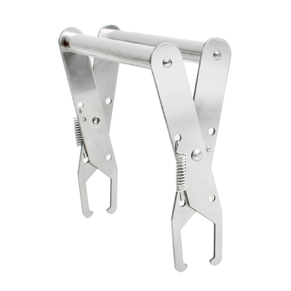 Stainless Steel Bee Hive Frame Holder Lifter Capture Grip Tool Beekeeping | Дом и сад