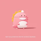 Новый силиконовый чехол для беспроводных наушников Airpods 2, чехлы для наушников Airpods Pro, защитный чехол с карабином