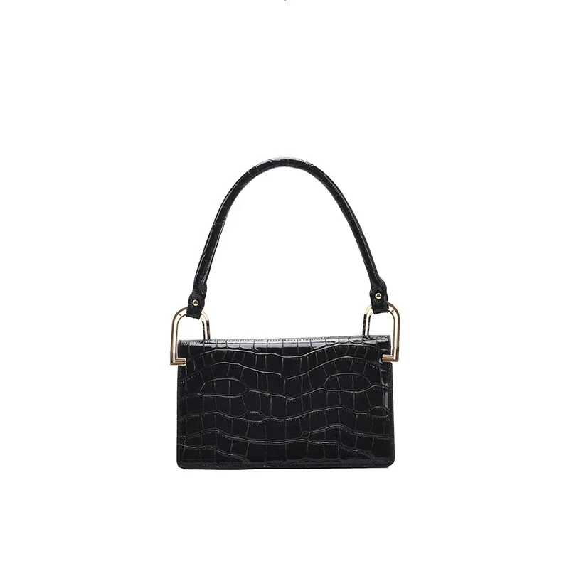 

High Quality PU Leather Crossbody Bag for Women 2021 Simple Shoulder Bag Lady Luxury Handbags and Purses Chain Totes