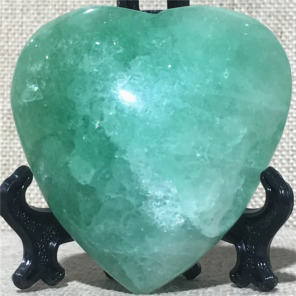 

Natural Green Fluorite Quartz Crystal Home Furnishing Wedding Decoration Stone Globe Reiki Masters Heart