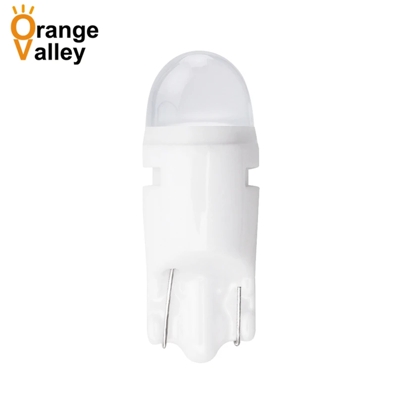 500Pcs Car LED Light T10 W5W 2 2835 194 168 Auto Ceramic Interior Lights Wedge parking lights Bulbs Plate Lamp DC 12V 24V - купить по