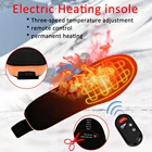 1 пара стельки с подогревом от USB, стельки с подогревом для обуви с зарядкой от USB, стельки унисекс с подогревом для женщин и мужчин, Зимние Стельки С Подогревом