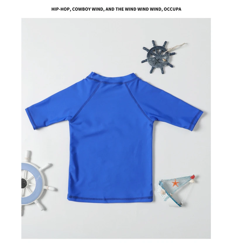 Rashguard/комплект из двух предметов для мальчиков, UPF50, с длинным рукавом для плавания, костюм для мальчиков, купальный костюм, детская защита от ультрафиолета, детский купальник