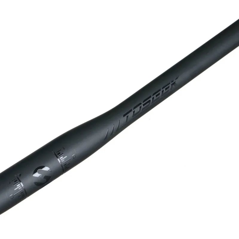 Полностью карбоновый велосипедный руль TOSEEK для горного велосипеда плоский 31 8 мм