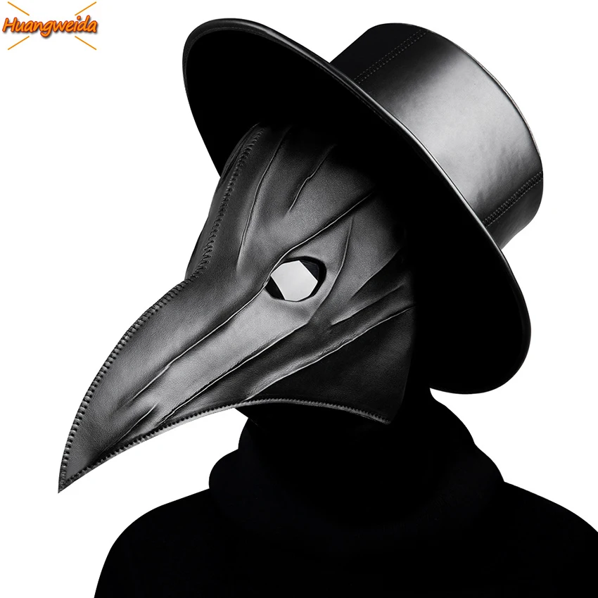 Маска Чумного доктора Black Death Хэллоуин аксессуары в стиле стимпанка