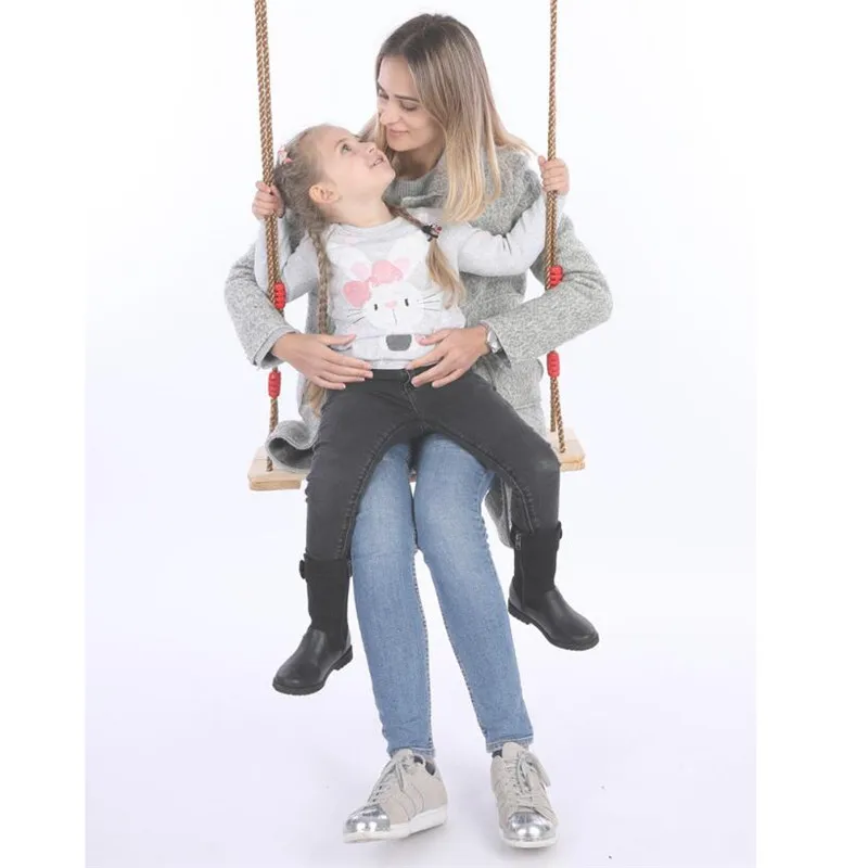 Уличное деревянное кресло качели подвесное для парка игрушка с веревкой