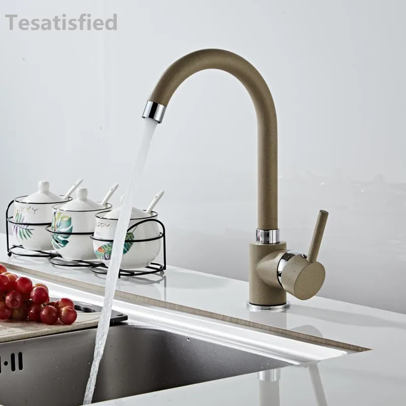 Смеситель для кухонной раковины 360 смеситель горячей и холодной воды из латуни с