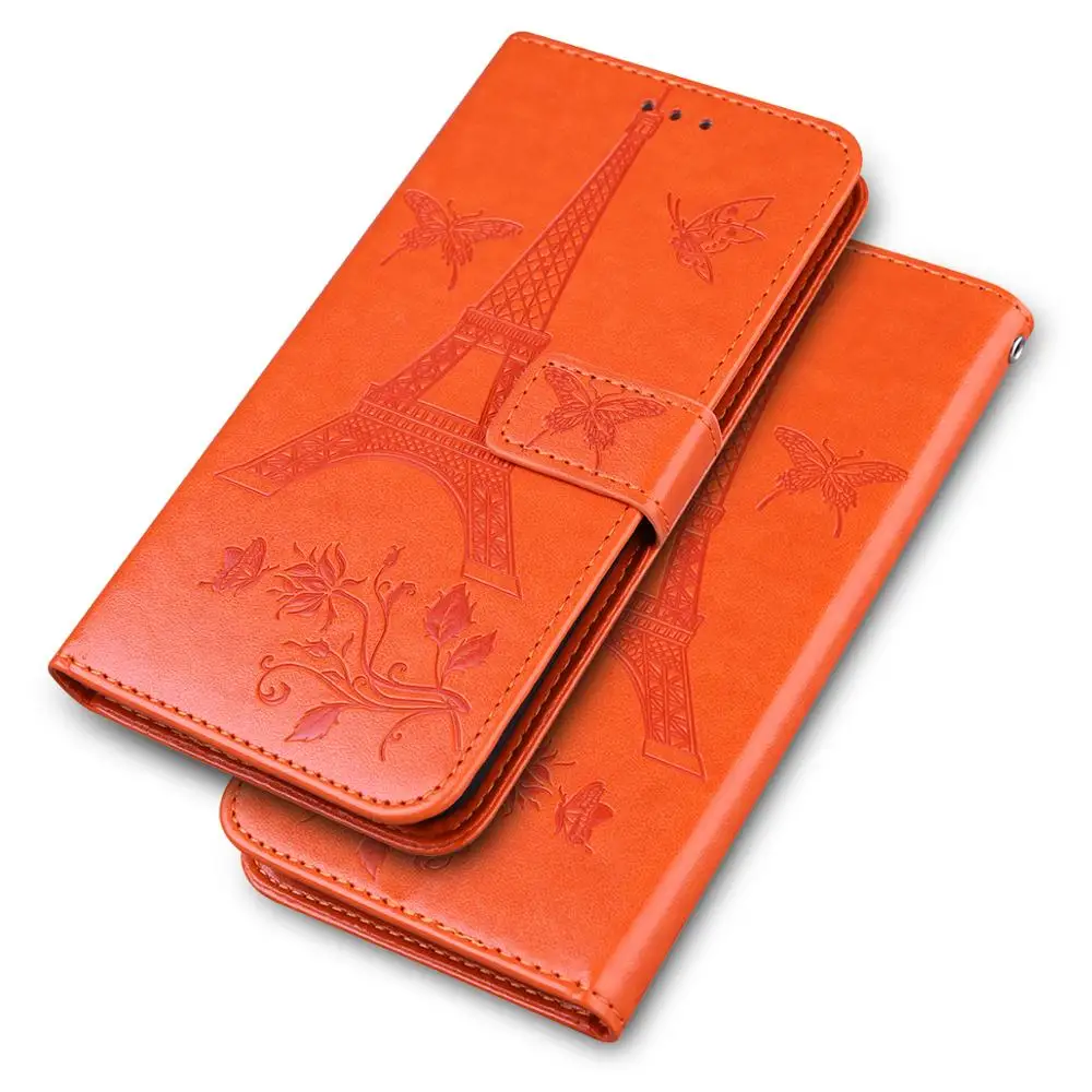 Кожаный футляр для чехол Классический Магнитный телефона башня кожаный iPhone5 5S SE |