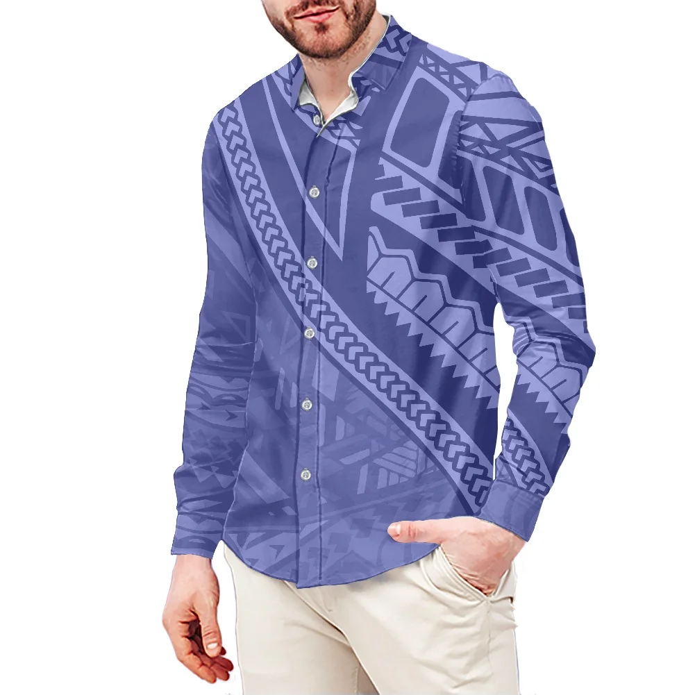 Рубашка мужская с длинным рукавом винтажная принтом татуировок | Мужская одежда