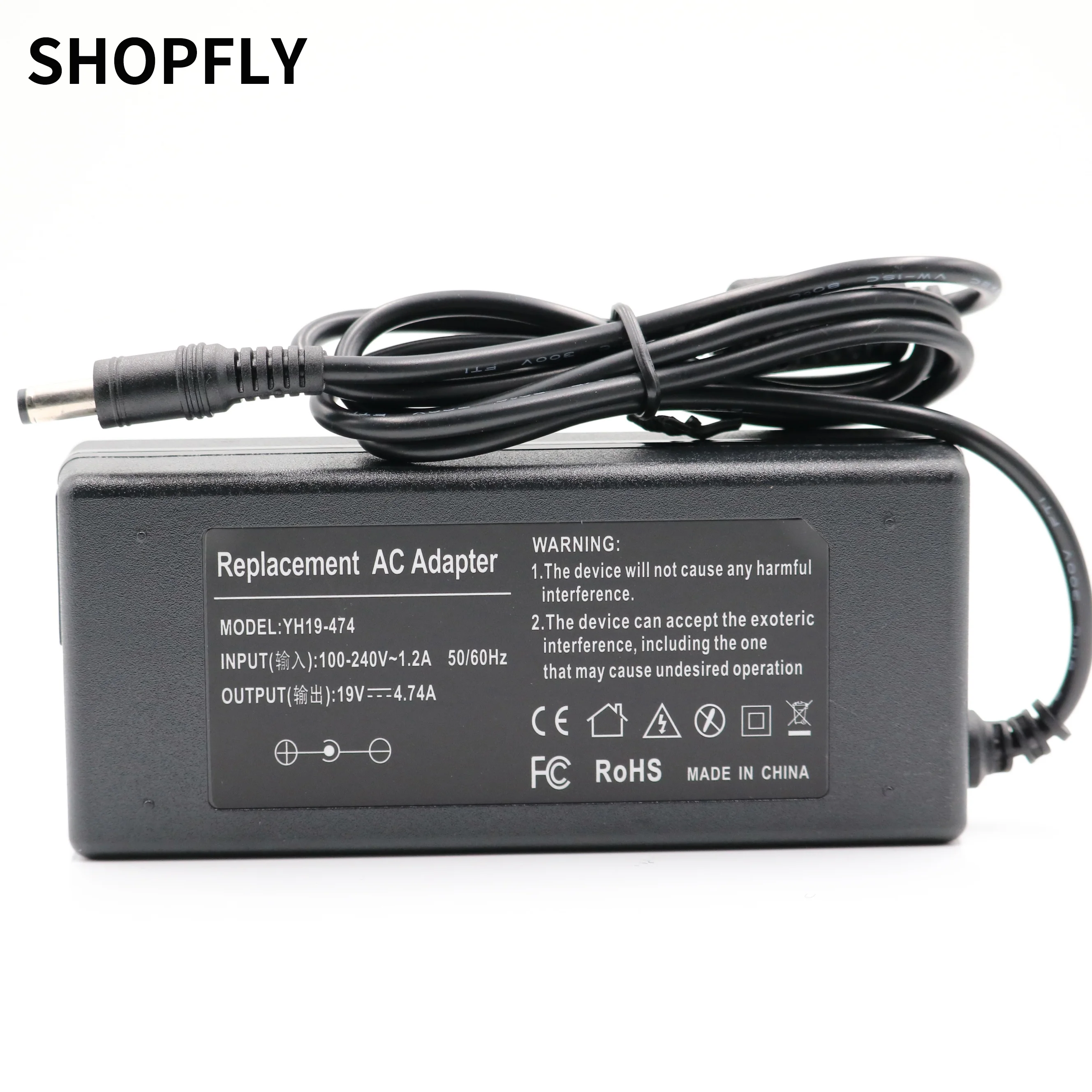 

For toshiba laptop charger For Toshiba Satellite A300 A200 C850 C850D L850 L750 L650 L500 for Toshiba power adapter 19V 4.74A