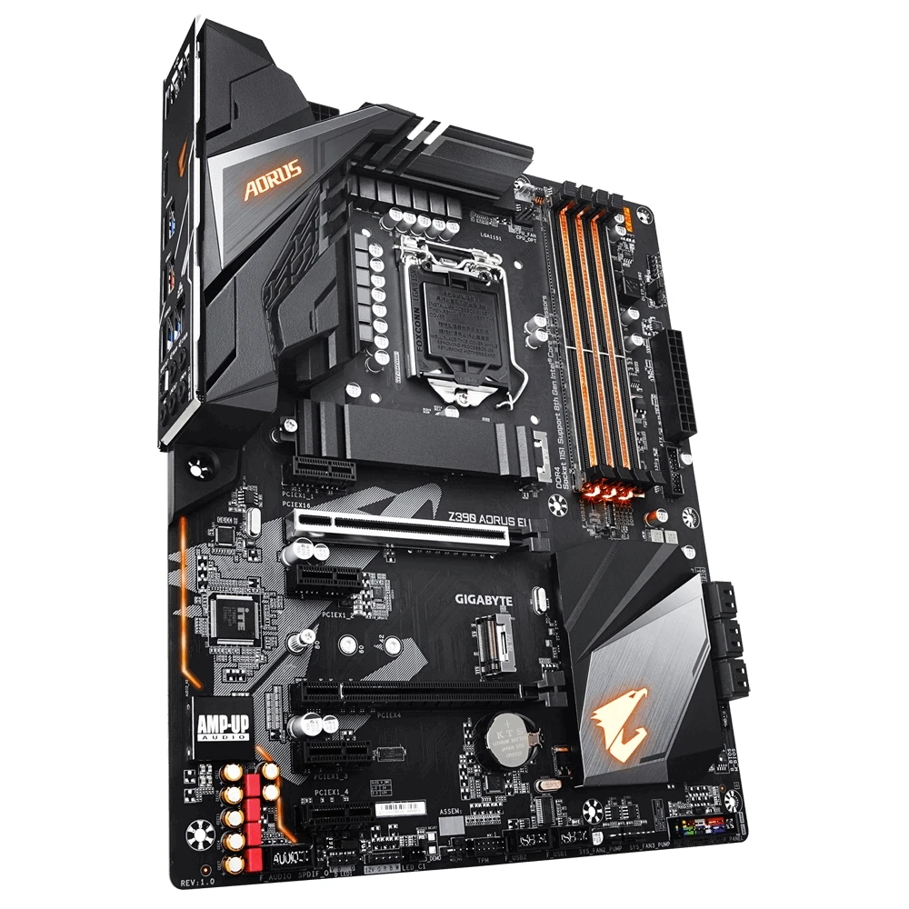 Материнская плата Gigabyte Z390 AORUS ELITE | Компьютеры и офис