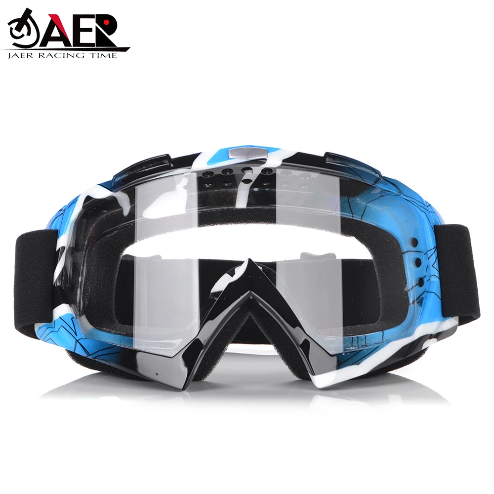 

JAER Мотоцикл Dirt Bike гибкие очки Спортивные Гонки внедорожный велосипед Gafas для мотокросса велоспорта очки