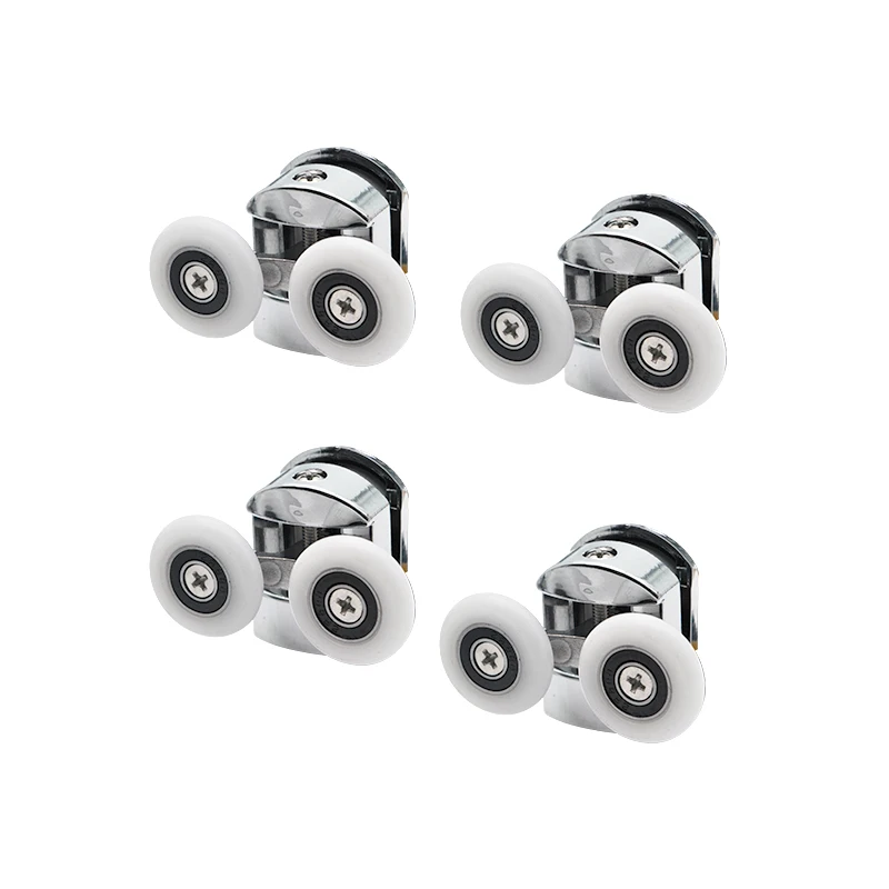 Регулируемый хромированный шкив кабины для душа из цинкового сплава шкафа