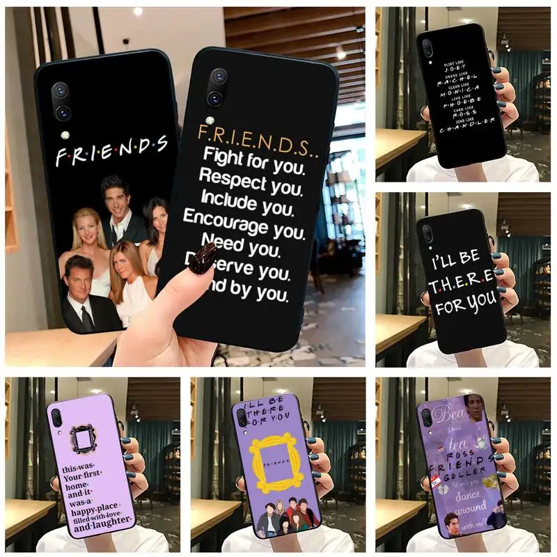 ТВ друзья чехол для телефона Vivo Y91c Y17 Y51 Y67 Y55 Y7s Y81S Y19 V17 vivo s5|Бамперы| |