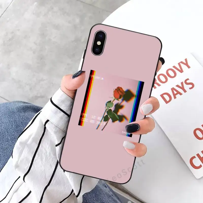

flower Art rose daisy Phone Case for iPhone 11 12 mini pro XS MAX 8 7 6 6S Plus X 5S SE 2020 XR
