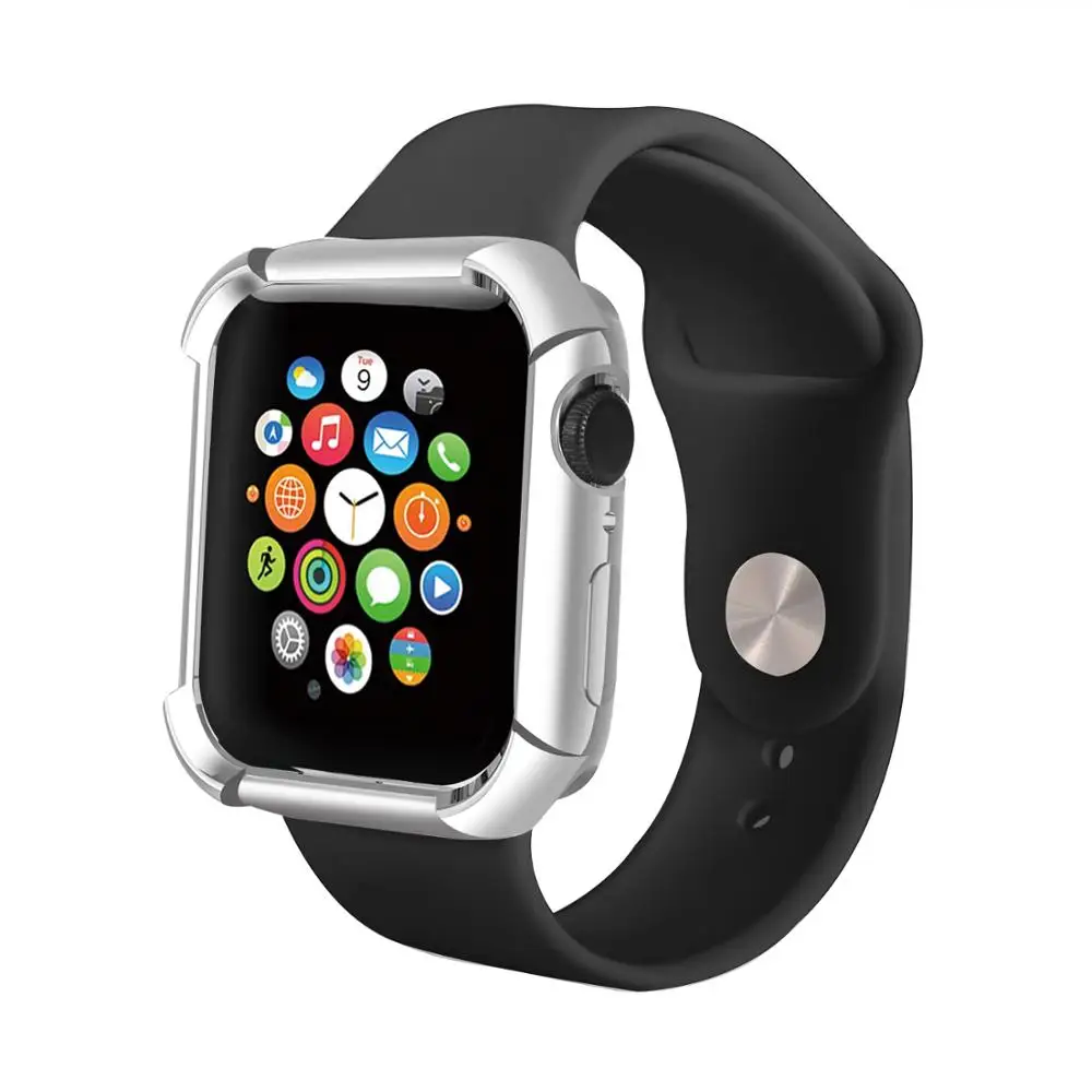 Чехол Крышка для apple watch 44/40 мм анти защита от падения series 5/4 бампер Shell наручных