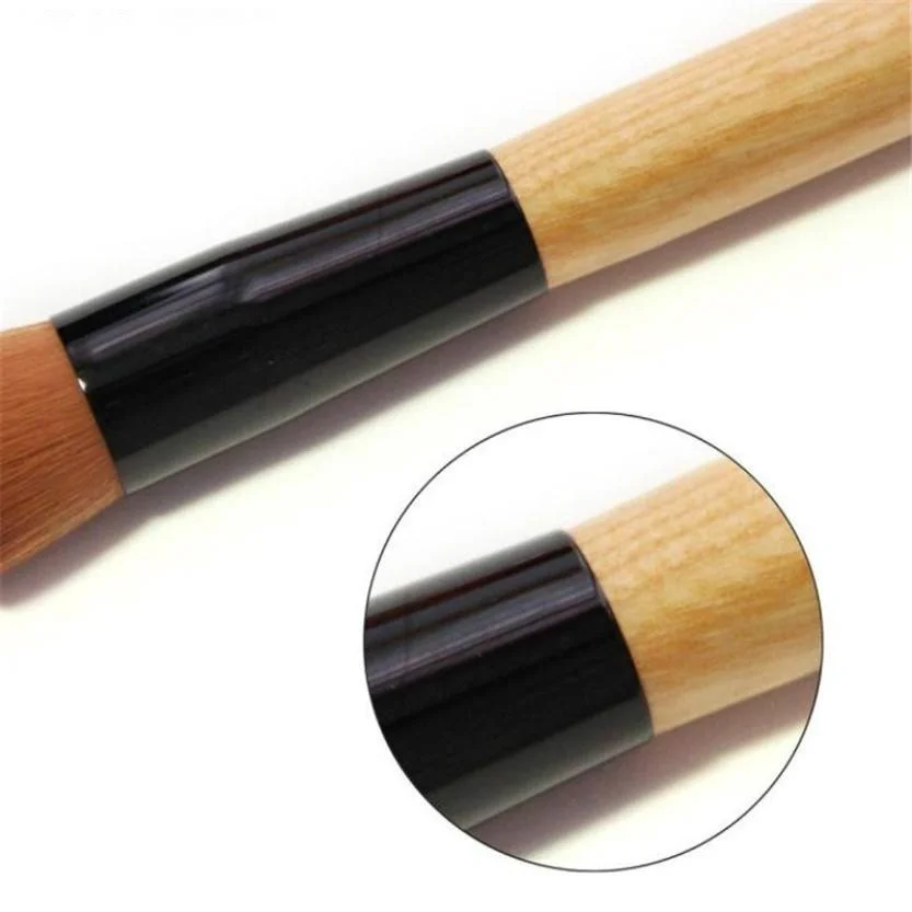 Solid Wood Makeup brushes Powder Concealer Blush Liquid Foundation Face Make up Brush Tools Professional Beauty Cosmetics | Красота и