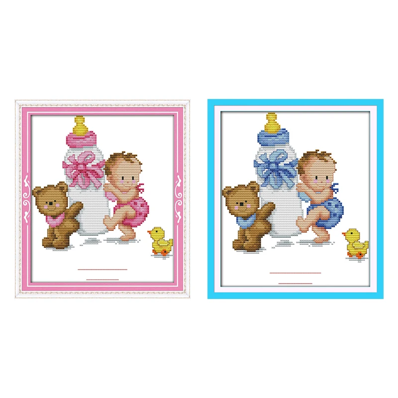 Kits Embroidery Painting Baby Bedroom Decoration
