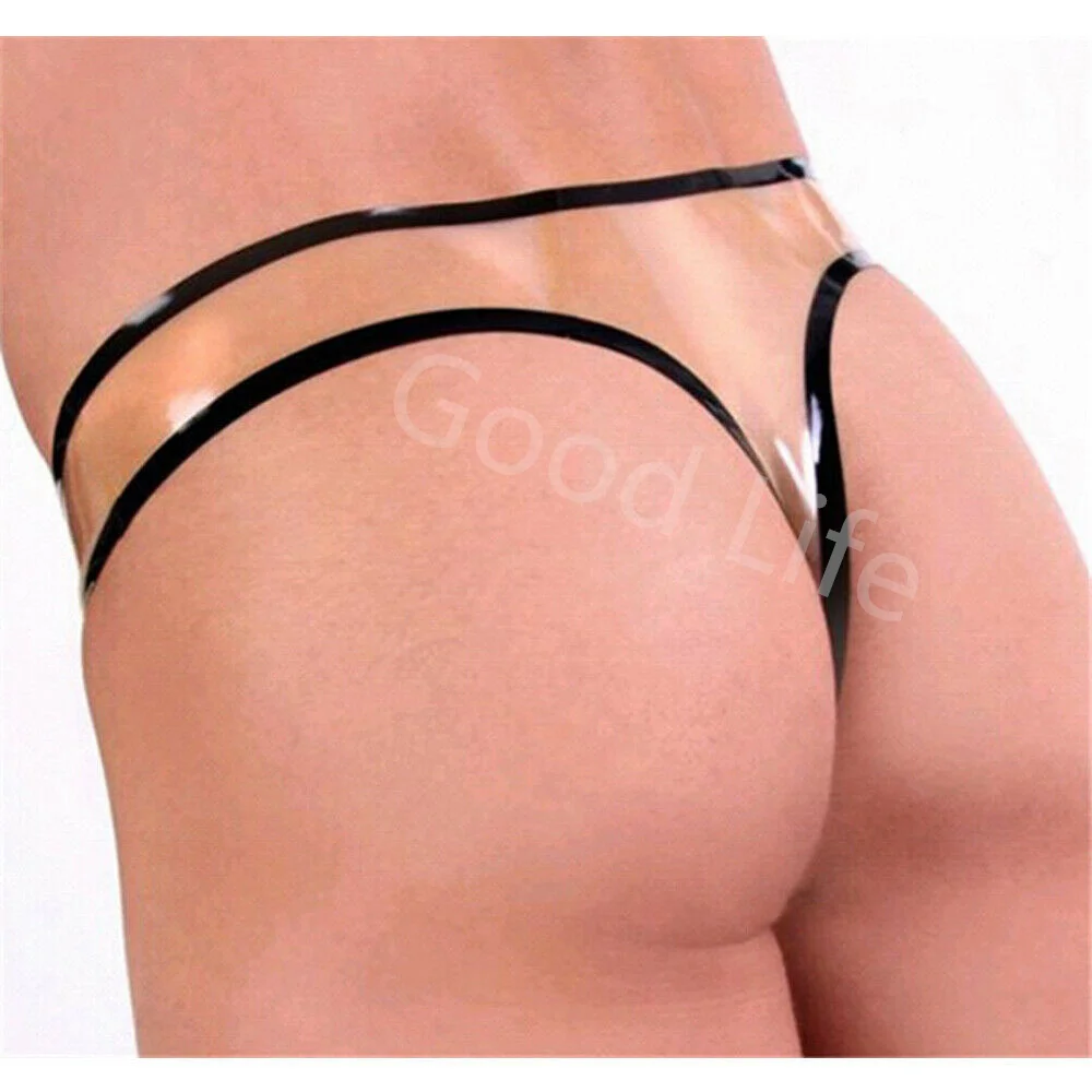 Sexy Latex Underwear Boxer Shorts Briefs Handmade Men Short Pants cosplay costume |