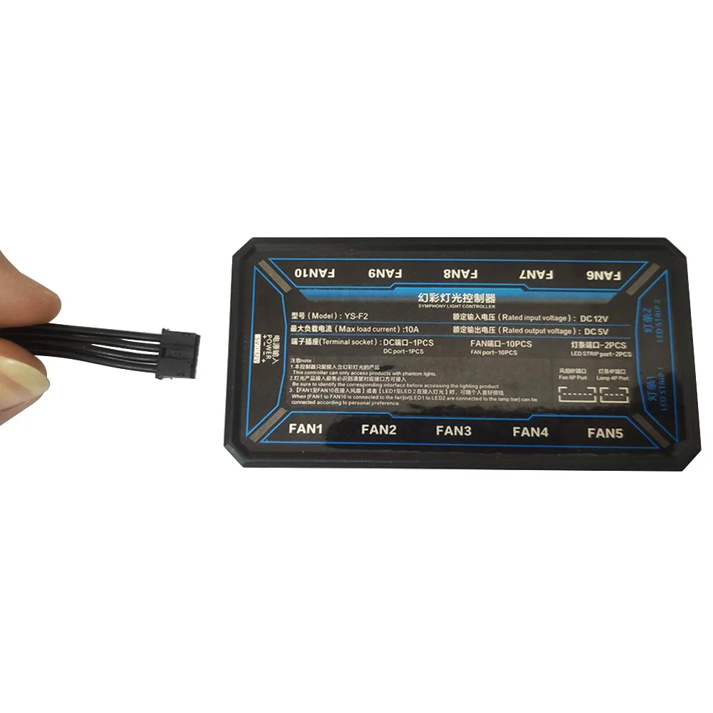 Прочный 15 м контроллер компьютерного вентилятора 12 В постоянного тока домашний