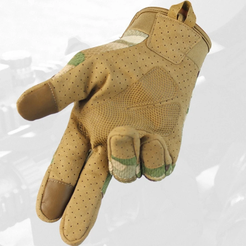 

Motorcycle Gloves Summer Breathable Tactical- Full Finger Gloves Touchscreen