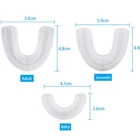 Насадки для зубной щетки, нано-Силиконовая зубная щетка Oral U, зубная щетка для взрослых и детей, водонепроницаемая IPX7 отбеливающая зубная щетка
